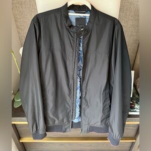 Ted Baker London Men's  Black Bomber Jacket